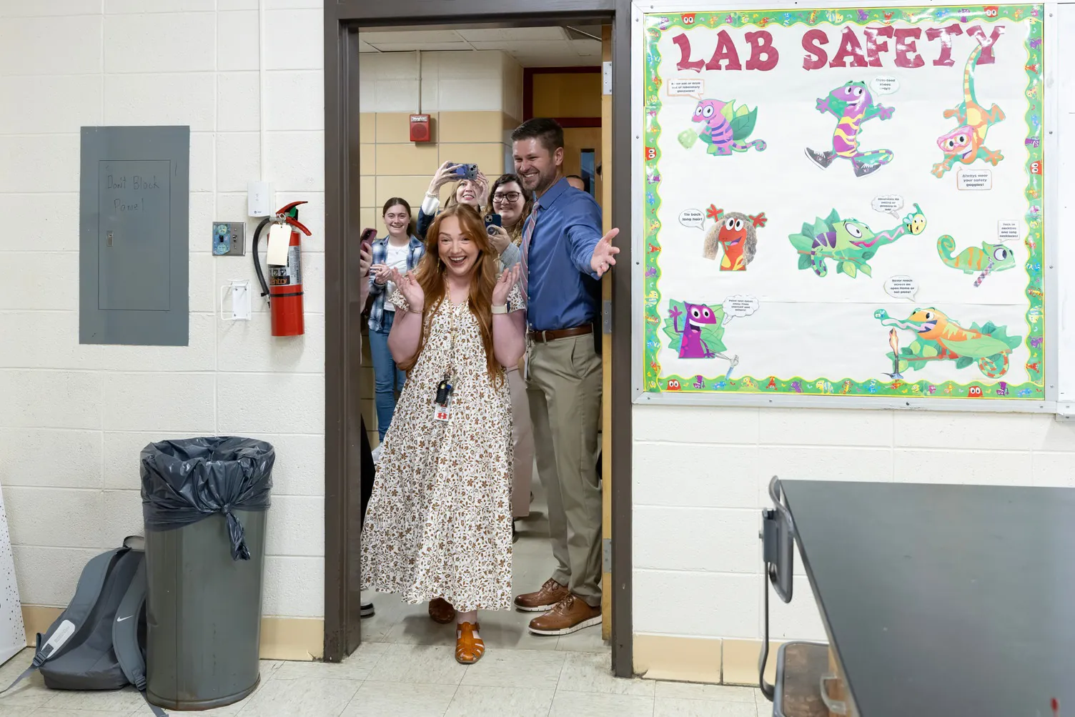 WATCH: ORAU surprises high school teacher with $25,000 check to make over science lab