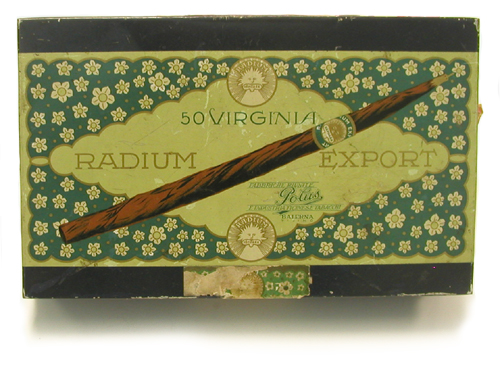 Radium Cigar Box 