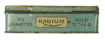Radium Cigarettes 