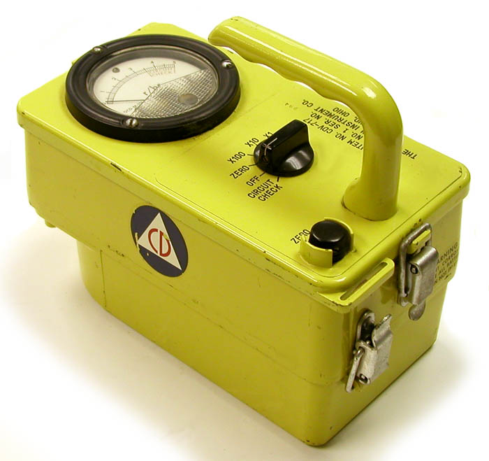 CD V-717 Ion Chamber Survey Meter 