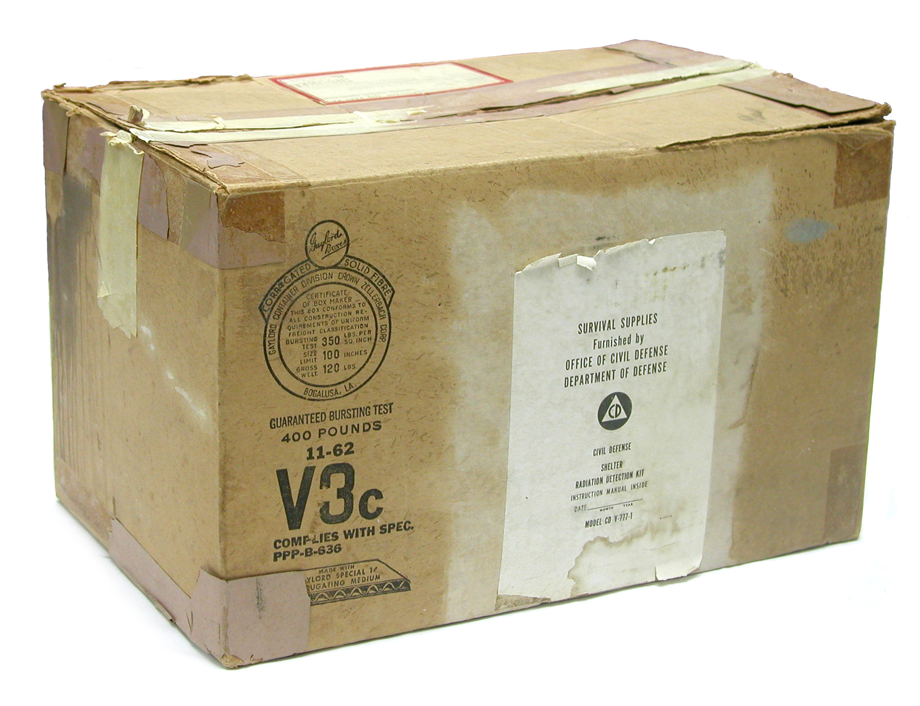 CD V-777-1 Alternative Kit for Emergency Service Organizations