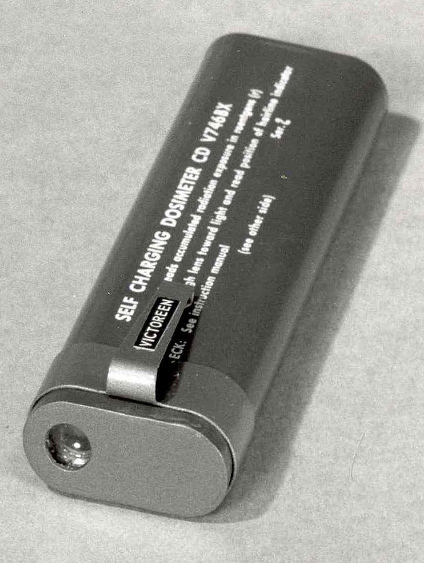 Victoreen's version of the CD V-746BX self-charging dosimeter
