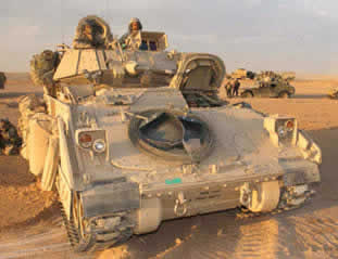 Bradley tank