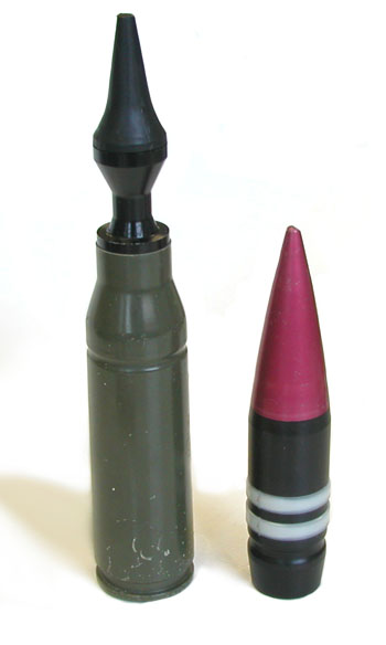 Depleted Uranium Penetrator Rounds