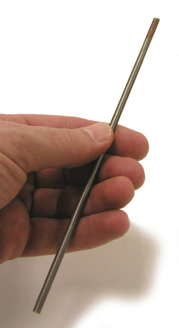 Thorium Containing Welding Rod