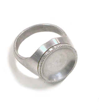 Aluminum Ring Badge