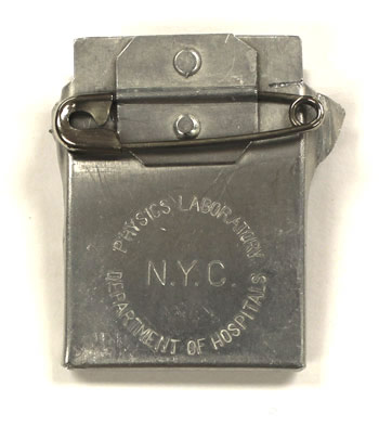 NYC film dosimeter