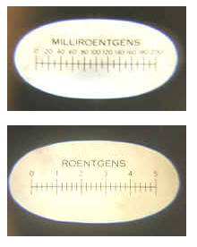 Bendix pocket dosimeter