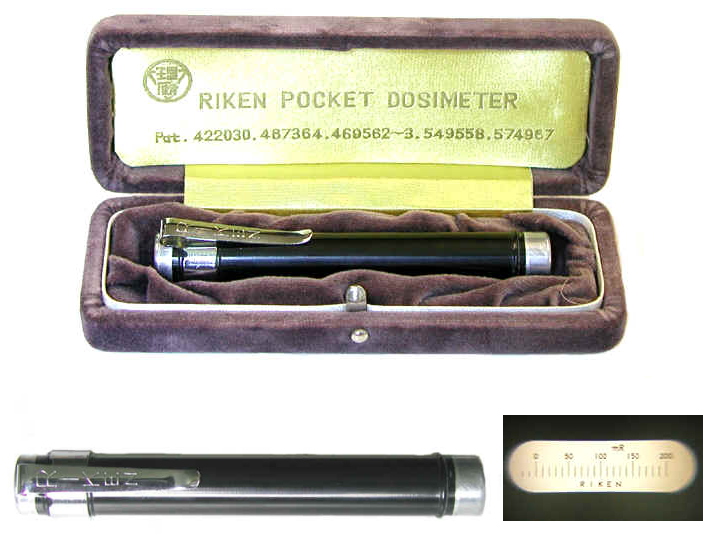 Riken pocket dosimeter