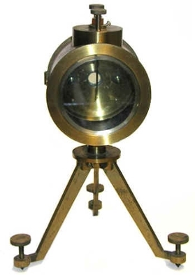 Electric Manufacturing Company Gold-Leaf Electroscope