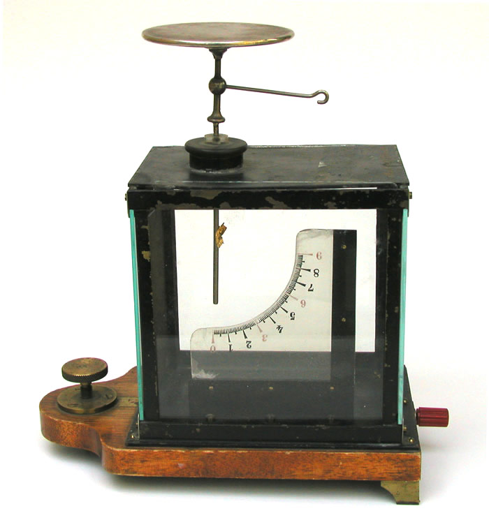 Kolbe's Electrometer/ Electroscope by Max Kohl