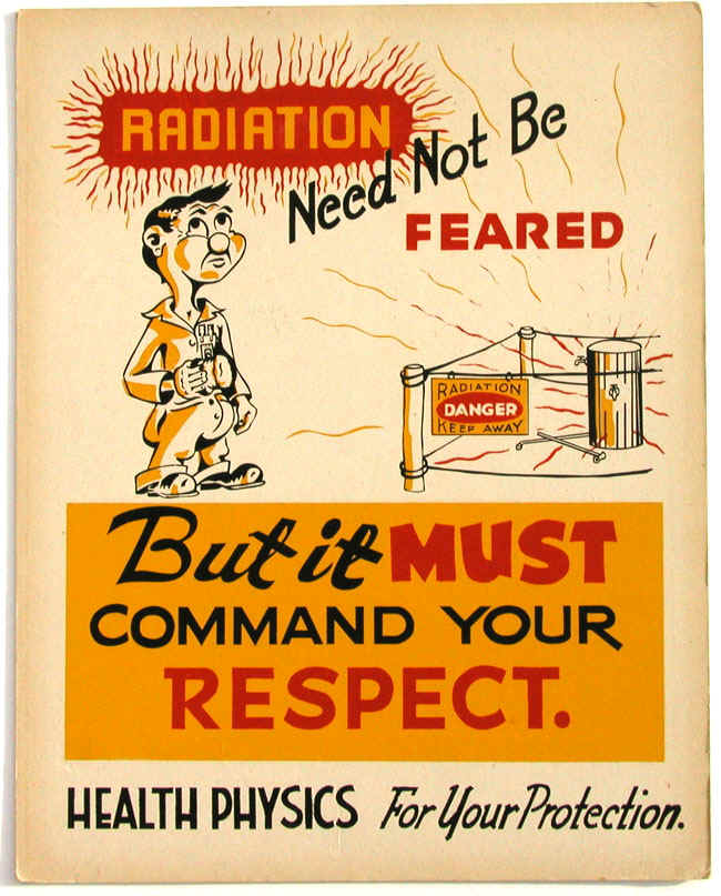 Health Physics Poster from Oak Ridge National Laboratory (1947)