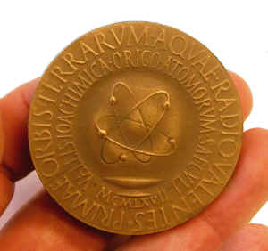 Marie Curie Medallion 