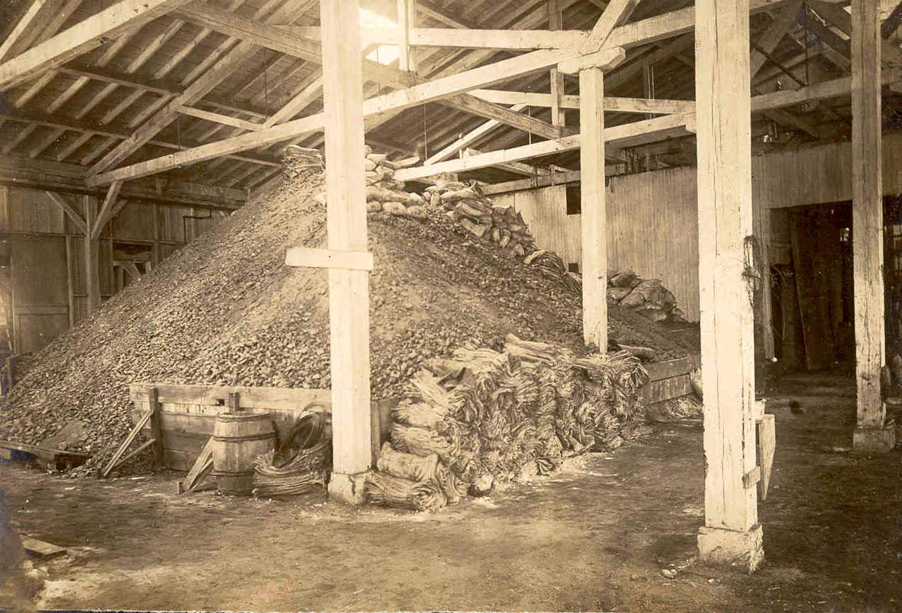 Ore Pile at the Reduction Mill
