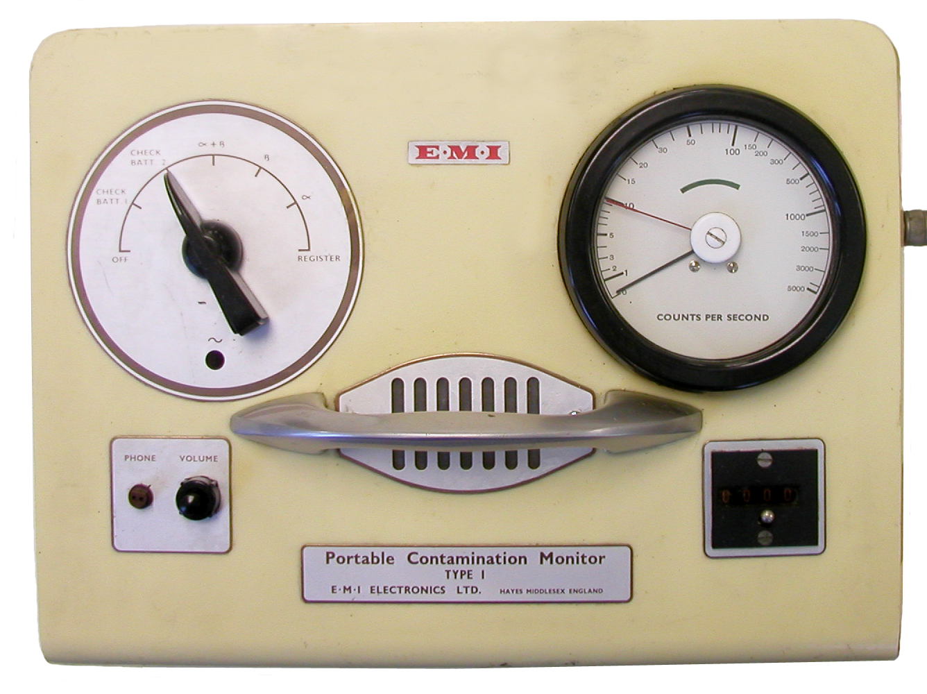 EMI Radiation Contamination Monitor