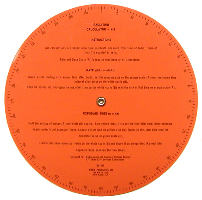 M-2 Radiation Calculator (1960s)