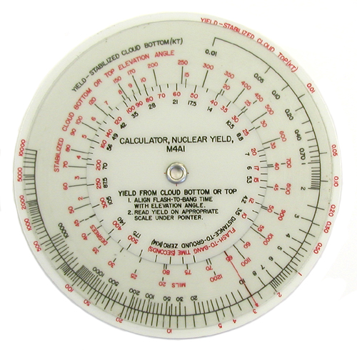 U.S. Army M4A1 Nuclear Yield Calculator 