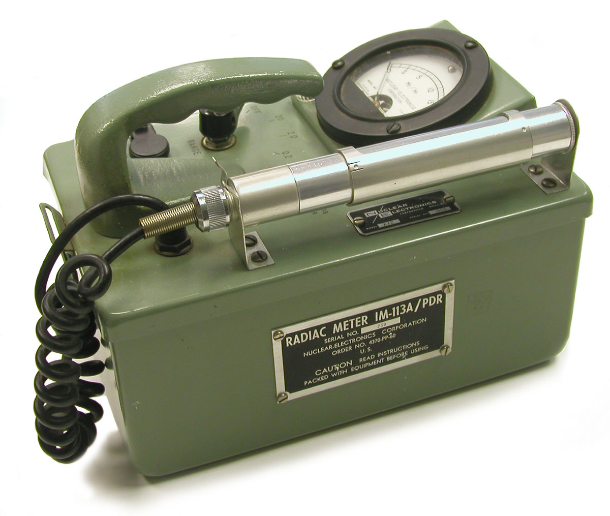 IM-113A/PDR GM Survey Meter 