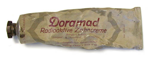 Doramad Radioactive Toothpaste (ca. 1940-1945) 