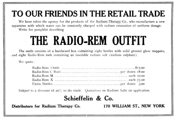 The Radio-Rem Emanator (ca. 1920)