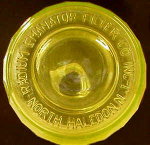 Radium Emanator Filter Jar (ca. 1930)