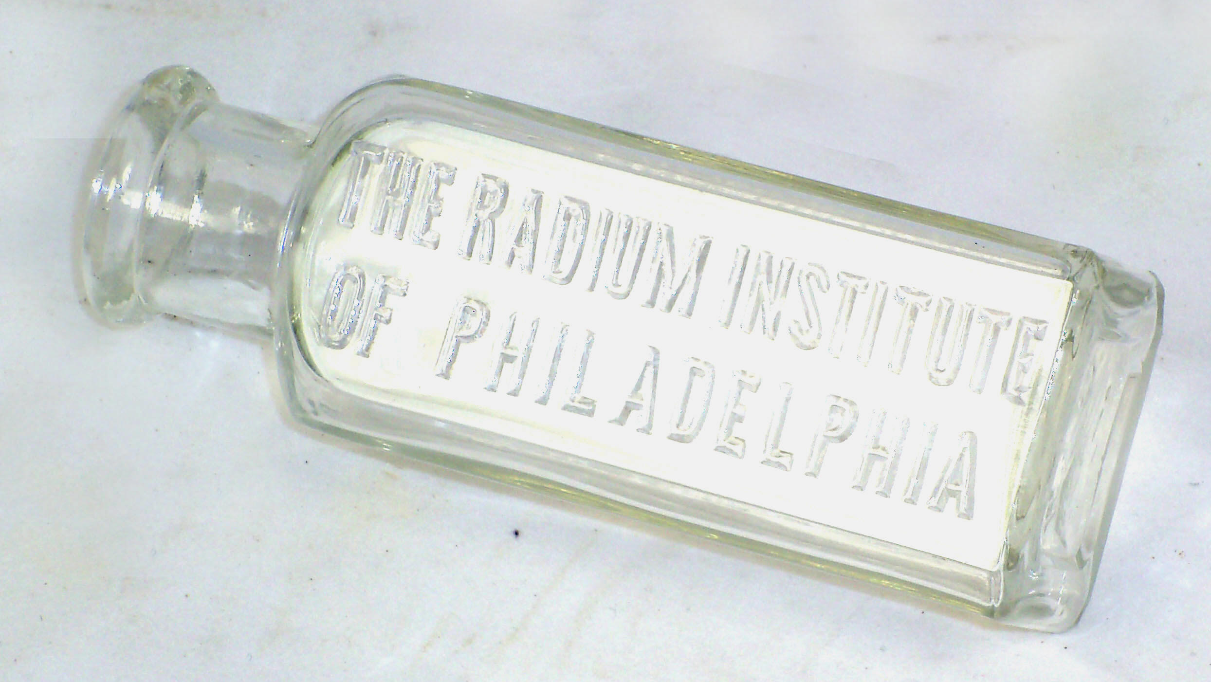 Radium Institute of Philadelphia Bottle