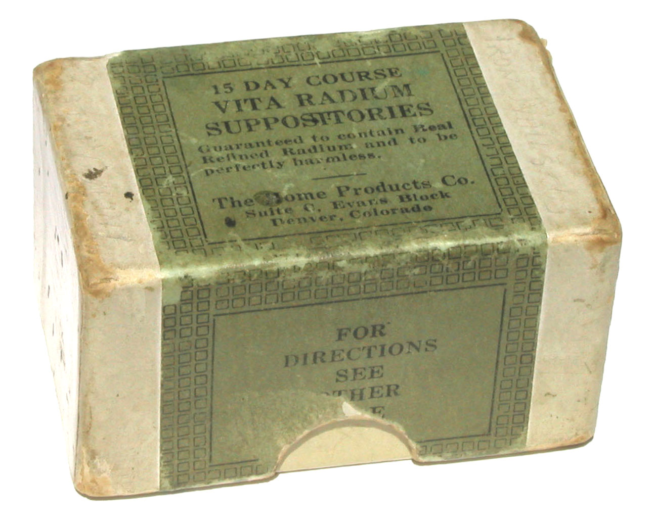 Vita Radium Suppositories (ca.1930)