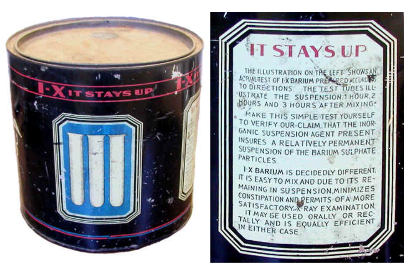 I-X Barium Meal (ca. 1920s)