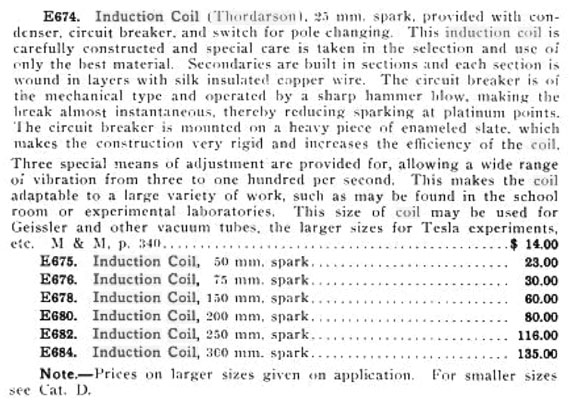 Large Induction Coil