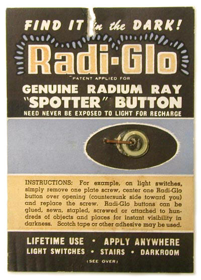 Radi glo spotter button