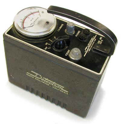 Detectron Corporation Model DG-2 Geiger Mueller Survey Meters (ca. 1950-1960)