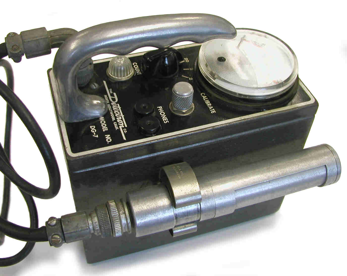 Detectron Corporation Model DG-7 Geiger Mueller Survey Meter (ca. 1950-1960)