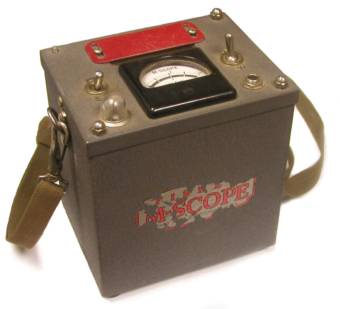 Fisher M-Scope C-12 Geiger Counter (ca. 1950)