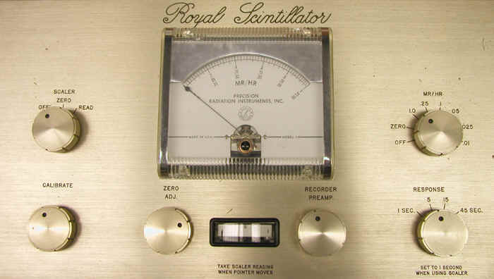 Precision Radiation Instruments Model 118 "Royal Scintillator" (ca. mid 1950s)