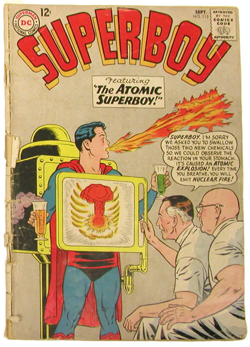Atomic Superboy comic