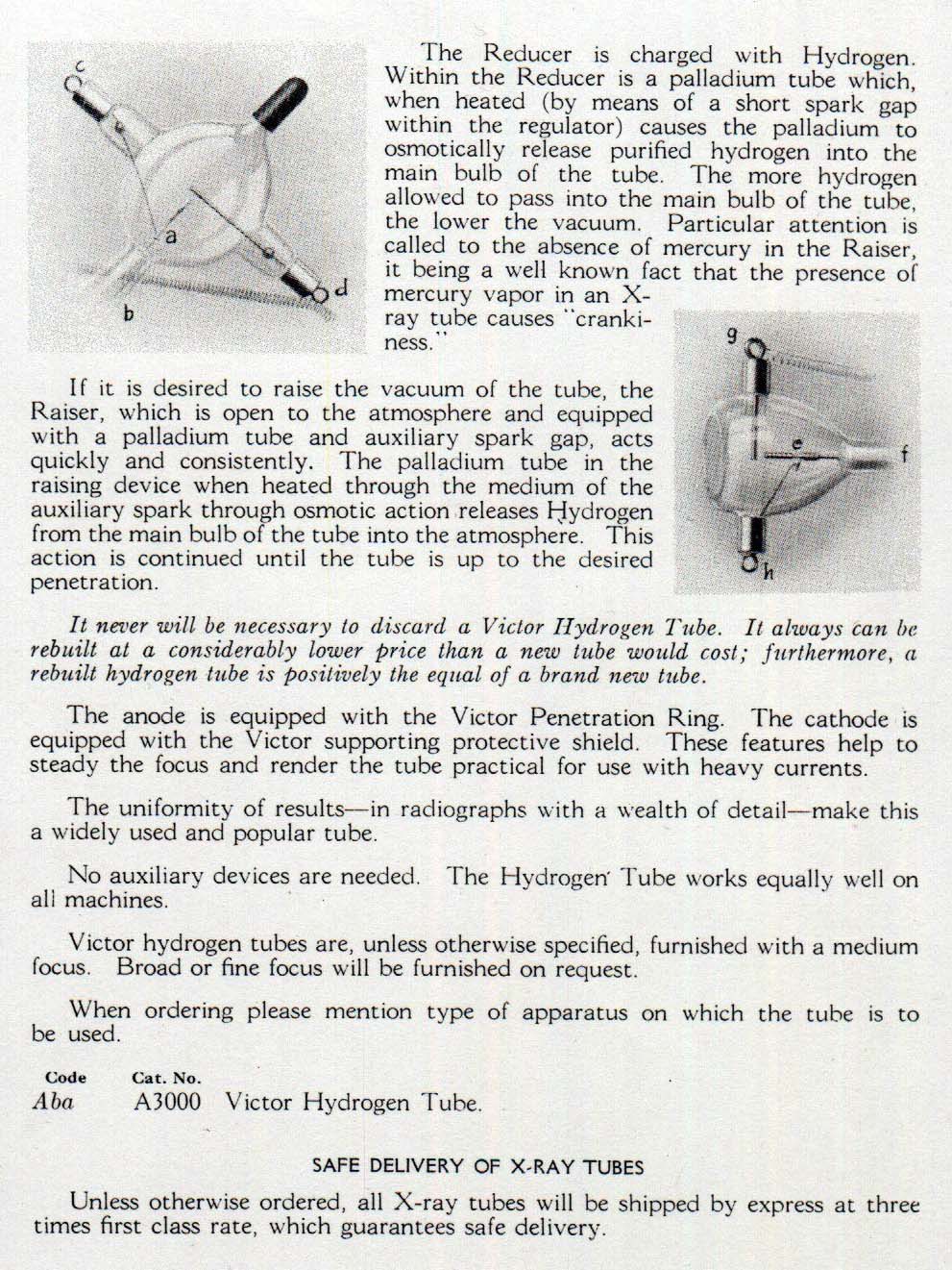 The Snook Hydrogen Tube (1915-1925)