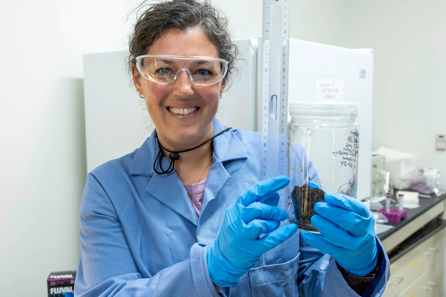 A teacher participates in the Appalachian STEM Academy at Oak Ridge