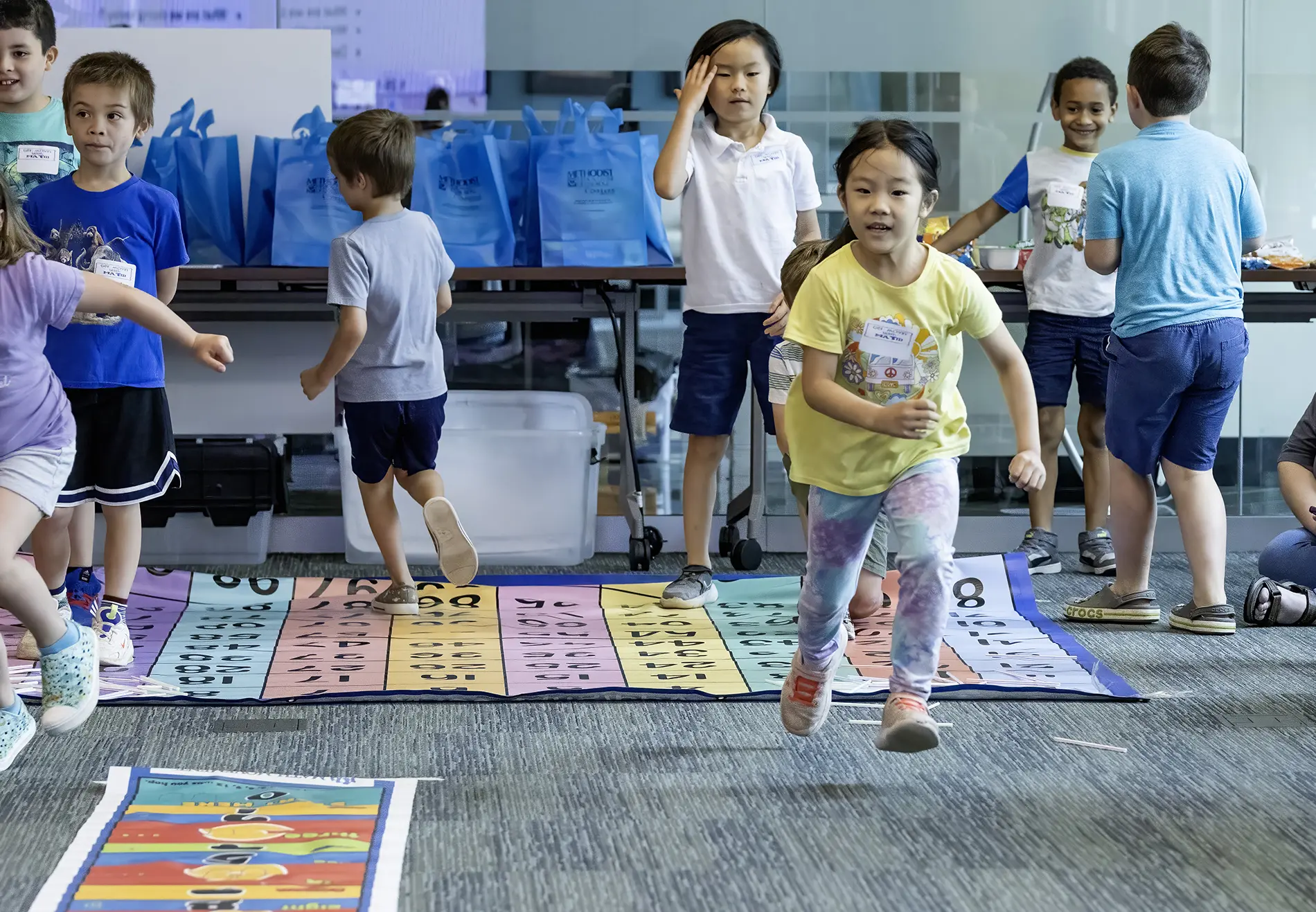 Counting on fun: Math & Movement mini-academy integrates play with learning 