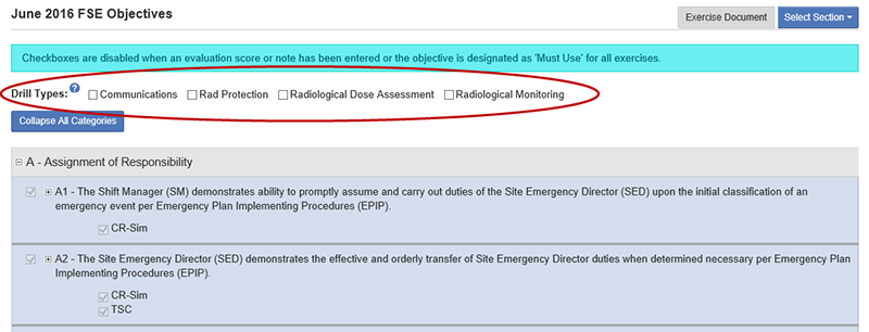 Add all objectives for all facilities with two to three mouse clicks