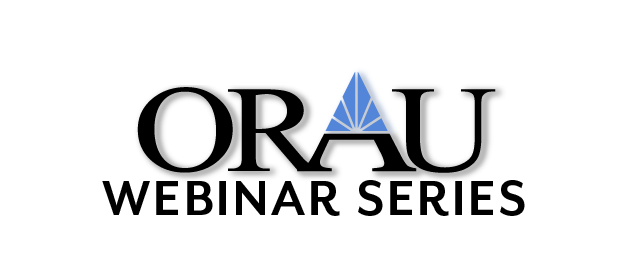 ORAU Webinar Series logo